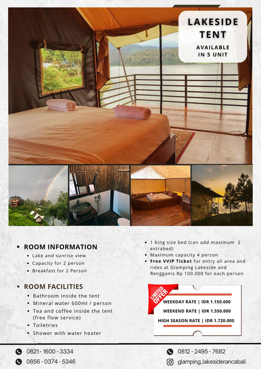 Lakeside Tent 105